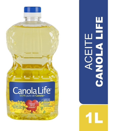 Aceite Canola Life 1 Litro - L