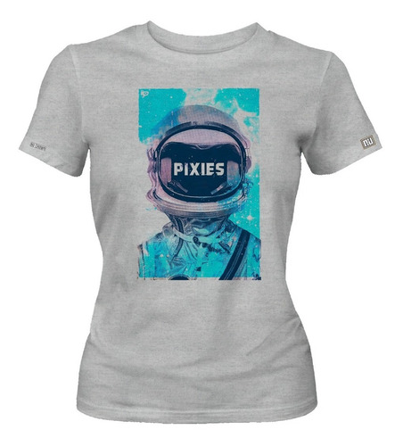 Camiseta Estampada Pixies Banda Rock Metal Poster Mujer Ikgd