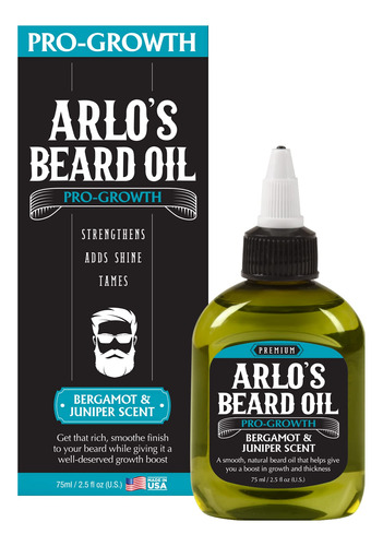 Arlo's Aceite Para Barba Pro Growth - Bergamota Enebro 2.5 O
