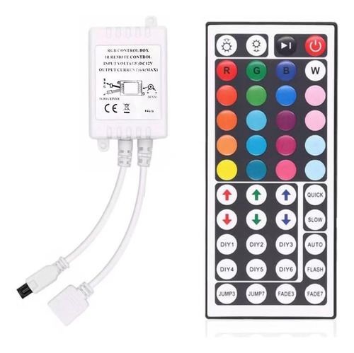 Luces Led De Meruido Control Remoto, 44 Key Wireless Ir 1