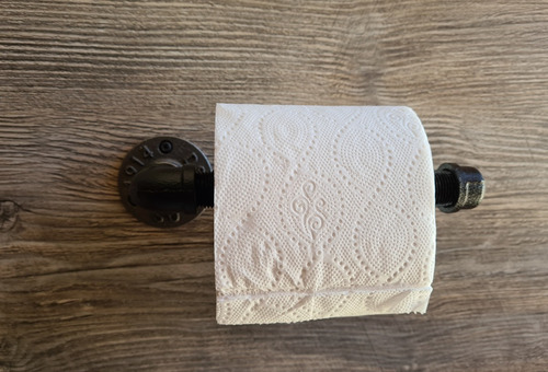 Porta Rollo Para Baño Tipo Industrial