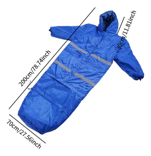 Saco De Dormir For Exteriores, Saco De 200 Cm X 70 Cm