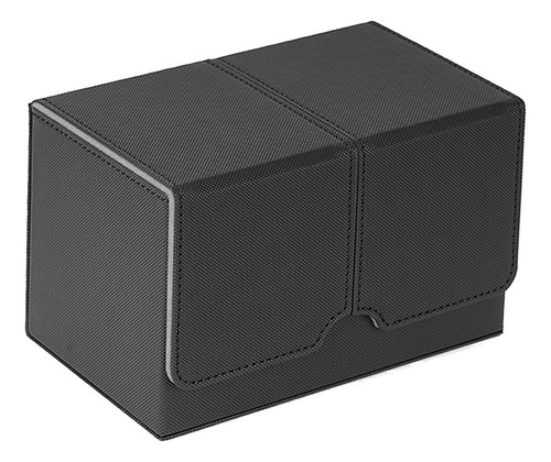 Card Deck Box Protectores De Tarjetas De Juego Negro Y Gris