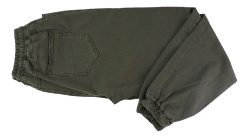 Pantalon Jogger Luxo Canvas Hombre Gabardina