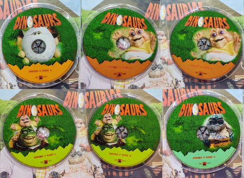 Dinosaurios Serie Completa Español Latino Para Colección Dvd | Meses sin  intereses