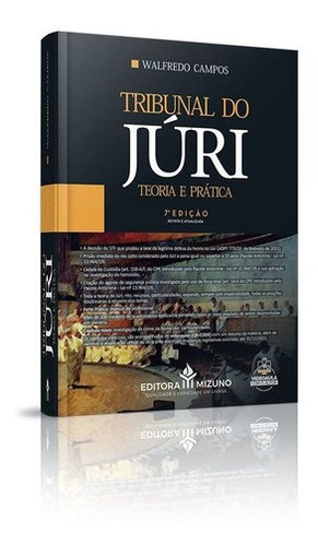 Imagem 3 de 3 de Livro Tribunal Do Júri Teoria E Prática Pacote Anticrime 7ed