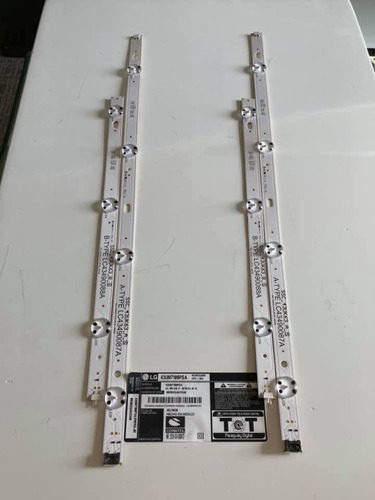 Cintas Led O Backlight Led Para Televisor LG 43um7100psa