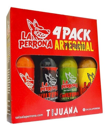 Four Pack Salsa La Perrona 150ml