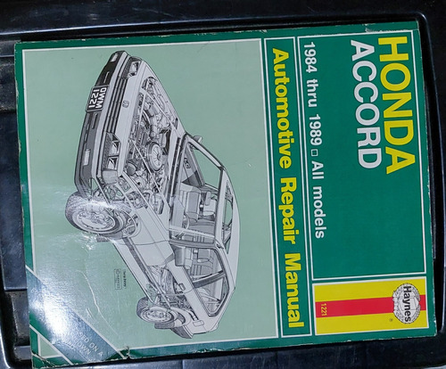 Manual De Taller Haynes Honda Accord.