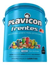 Comprar Pintura Látex Impermeable Frentes Y Muros Plavicon X 12 Kg