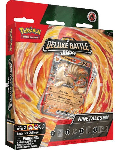 Pokemon Card Game Deluxe Battle Deck Ninetalesex