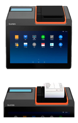 Mini Pdv Atendimento Tela Touch 11  Android Impressora 80mm