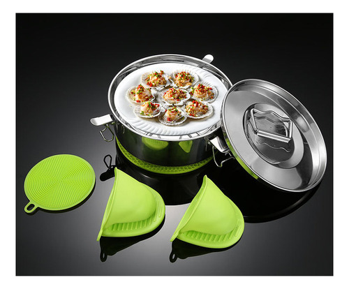 Flan Pan Portátil De Acero Inoxidable For Flan Maker Para