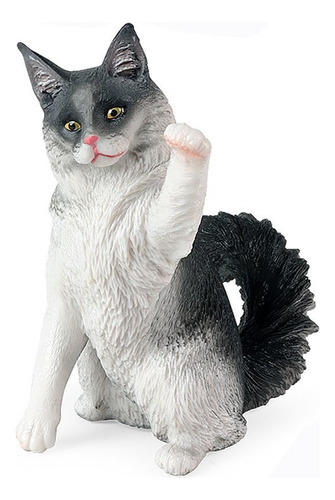 Figura De Gato Ragdoll, Modelo De Gatitos Sentados, Realista