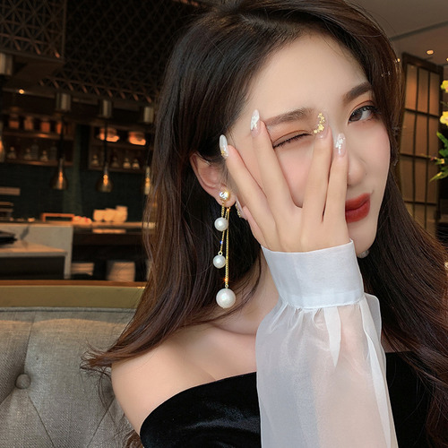Pendientes Korean Net Red De Doble Uso Personalizados