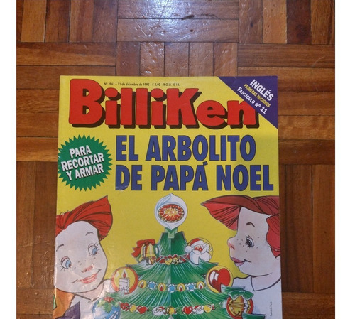 Revista Billiken N° 3961 El Arbolito De Papá Noel