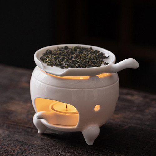 Calentador De Té De Cerámica, Calentador De Velas De Té