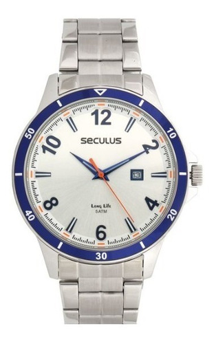 Relógio Masculino Seculus Long Life 20528g0svna2= 56