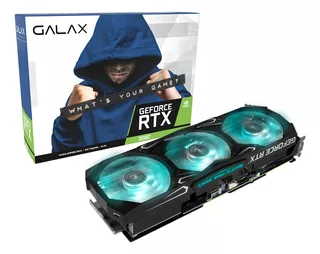 Placa De Vídeo Galax Nvidia Geforce Rtx 3080 Sg 10gb Lhr Rgb