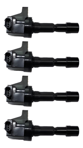 Kit 04 Bobina Ignição City 1.5 16v Fit 1.4 1.5 16v Flex Ngk