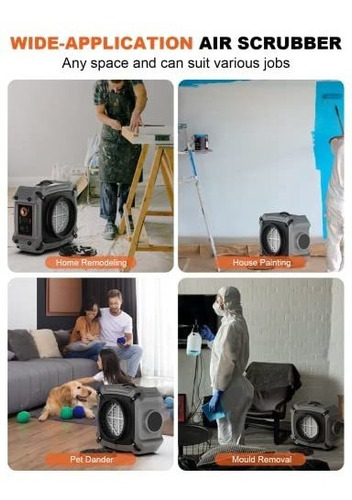 Abestorm V2 - Depurador De Aire De 4 Etapas Con Luz Uv-c, Fi