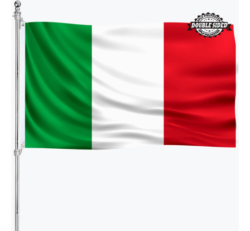 Bandera Italiana De Italia De 3 X 5, Banderas Nacionales De 