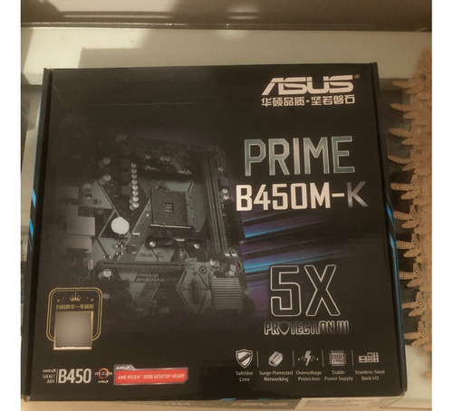 Placa-mãe B450m-k Am4 Asus Prime 