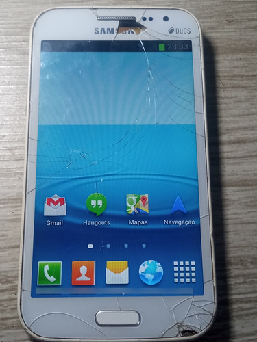 Samsung Galaxy Win Dual Sim 8 Gb 1 Ram Funciona Leia Descri Branco