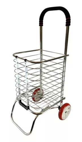 Carrito de Compra Plegable de Aluminio, Productos para mayores