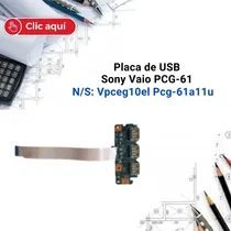 Comprar Puertos Usb Internos Laptops Sony Vaio Vpceg10el Pcg-61a11u