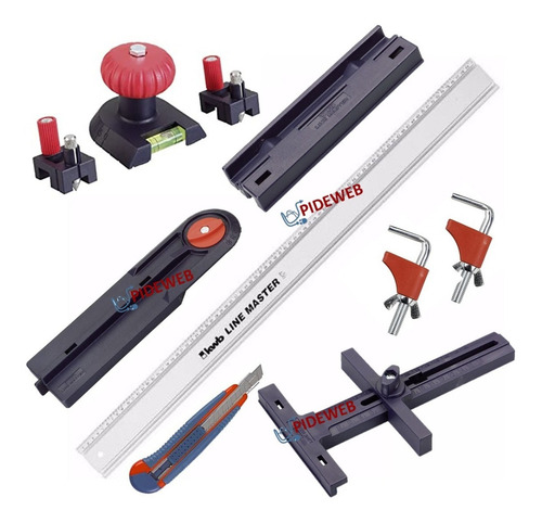Regla Corte Precision Medicion Line Master Kwb C Accesorios