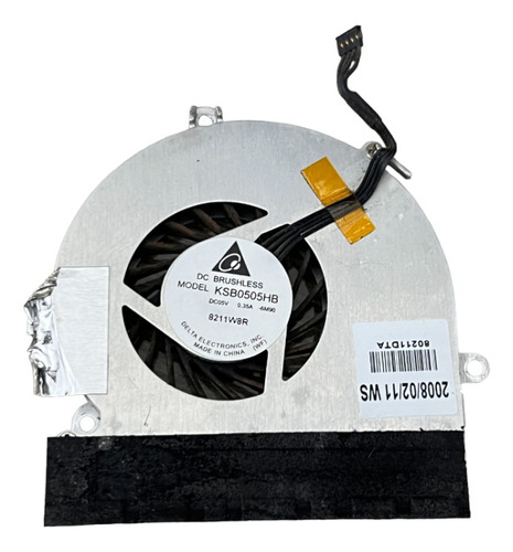 Cooler Fan Ventoinha Apple Macbook Mb061 Mb062 Mb063 A1181 (Usado)
