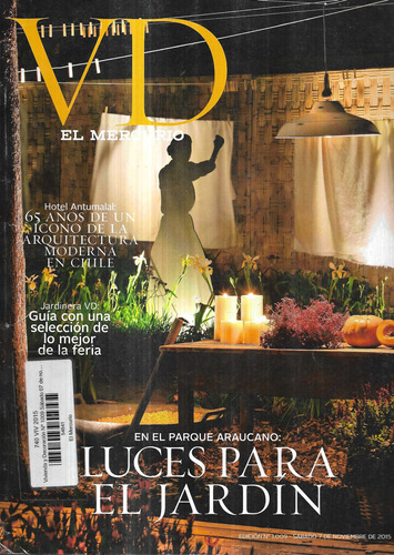 Revista Vd El Mercurio N° 1009 / 7 Noviembre De 2015