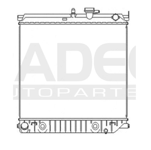 Radiador Colorado 2011-2012 L4 3.5 Automatico Cdr