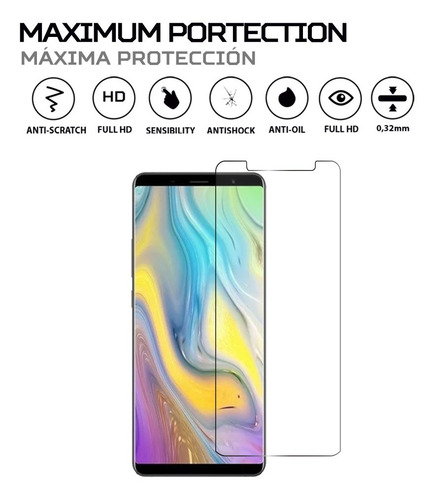 Protector De Pantalla Anti-shock Bluboo S3