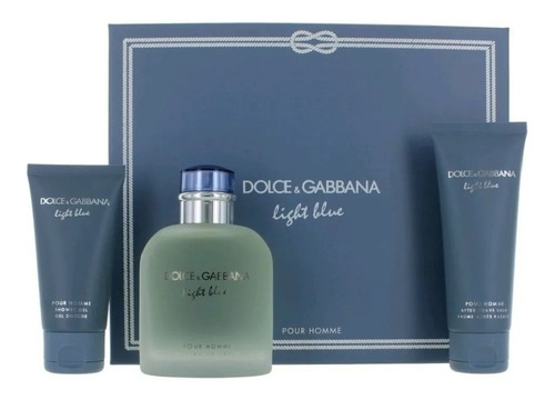 Perfume Estuche Light Blue Dolce Gabbana Edt 125ml+ Obsequio