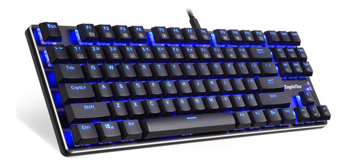 Eagletec Kg060-br Teclado Mecánico Para Juegos Con Led Azul