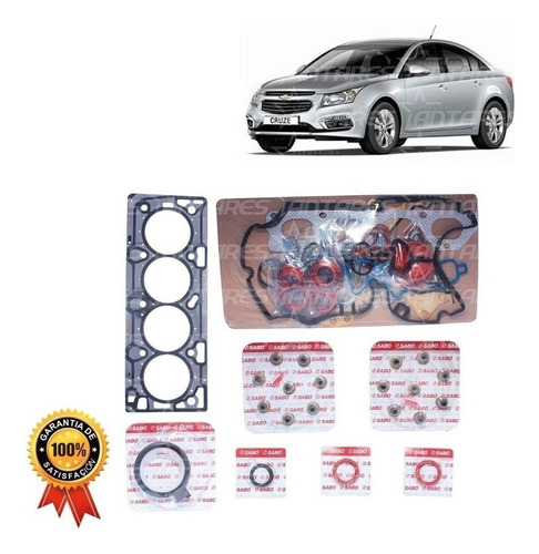 Juego Kit Empaquetadura Motor Chevrolet Cruze 1.8 2010/ 2017