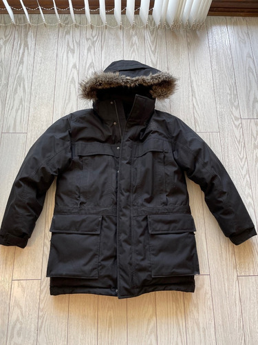 Parka North Face Mcmurdo Ii Impecable M Negra