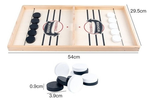 Juego Familiar: Fast Hockey Sling Puck Juego De Tablero
