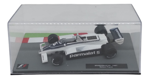 Panini Formula 1 F1 Brabham 1981 Nelson Piquet Parmalat 1:43
