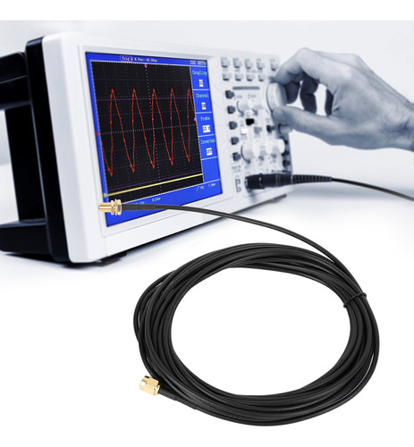 Cable De Prueba Bnc A Bnc, Fuente De Alimentación Dorada Cha