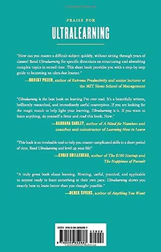 Ultralearning Master Hard Skills, Outsmart The Competition,, De Young, Scott. Editorial Harperbusiness, Tapa Dura En Inglés, 2019