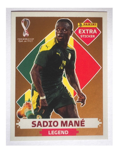 Extra Stickers Bronce Leyenda / Rookie - Qatar 2022 Panini