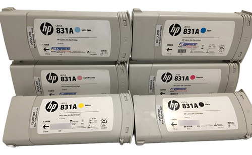 Cartuchos Hp 831 Latex ( Vazios ) (Usado)