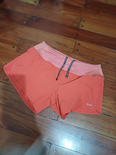Short Nike Deportivo Dryfit Naranja T S Pantalón Corto (Usado)