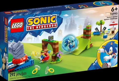 LEGO Sonic the Hedgehog Desafio da Esfera de Velocidade do Sonic - 76990 -  Sumtek