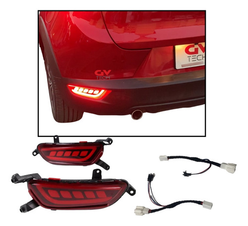 Reflector Led Antiniebla Mazda Cx3 2016-2019 + Accesorios