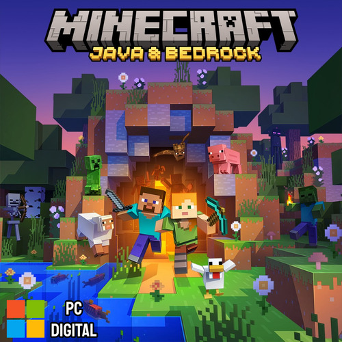 Minecraft: Java & Bedrock Edition Pc Codigo Argentina