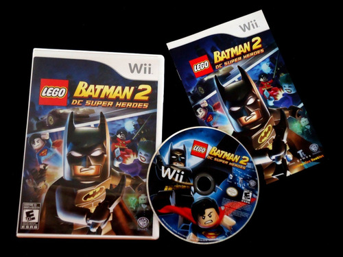 ¡¡¡ Lego Batman 2: Dc Super Heroes Para Nintendo Wii !!! (Usado)